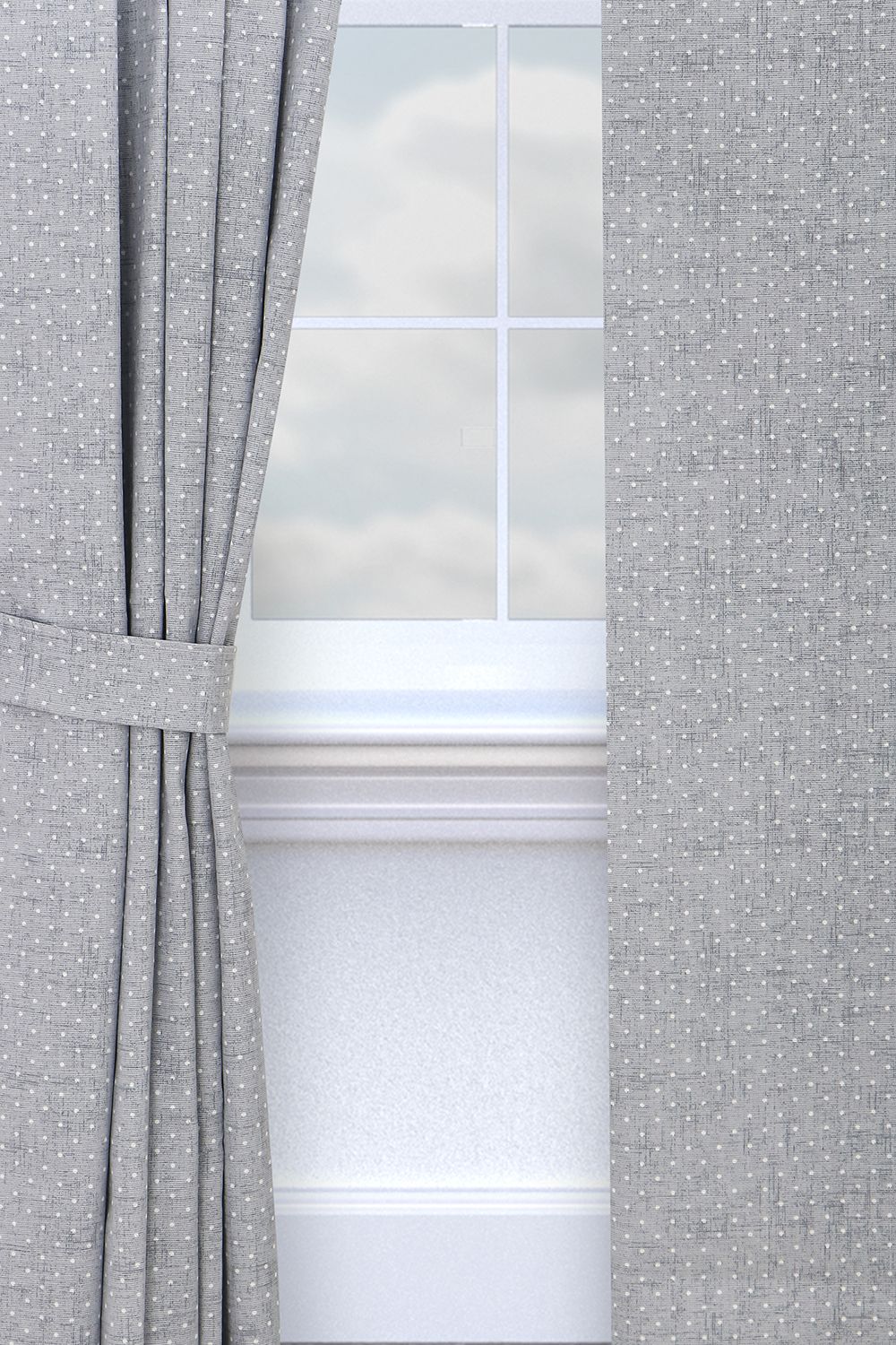 Комплект штор Lizzy Home 70007 - серый
