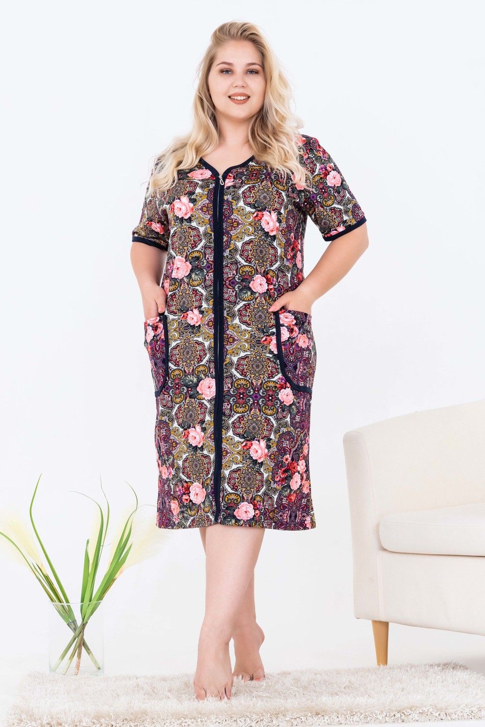 Халат 21531 - орнамент