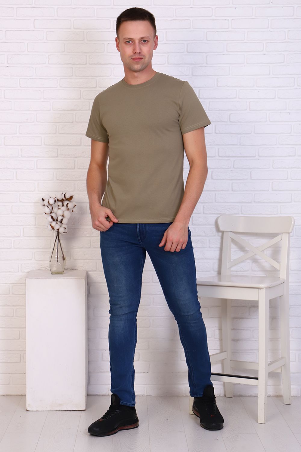Футболка 32035 - хаки