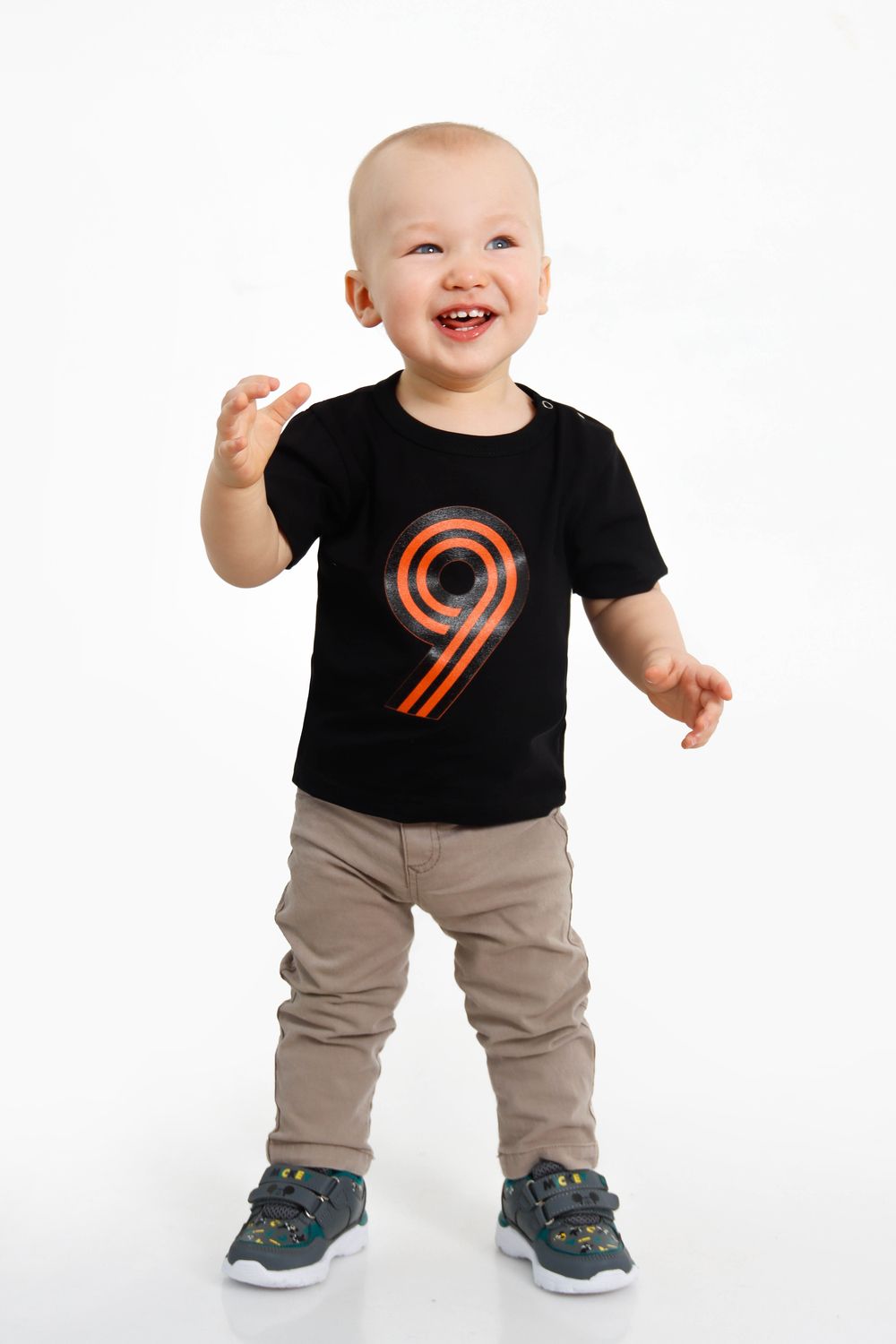 Футболка 9 МАЯ арт.ФУ-9М - черный