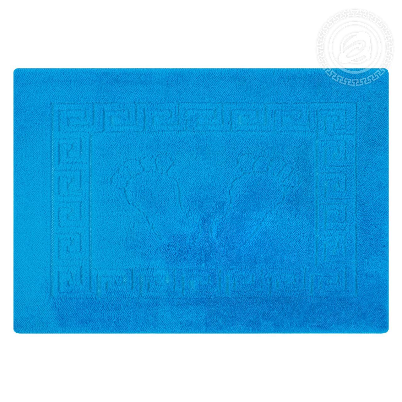 Коврик на резиновой основе НОЖКИ (голубой) Ножки АртД резин.45*65