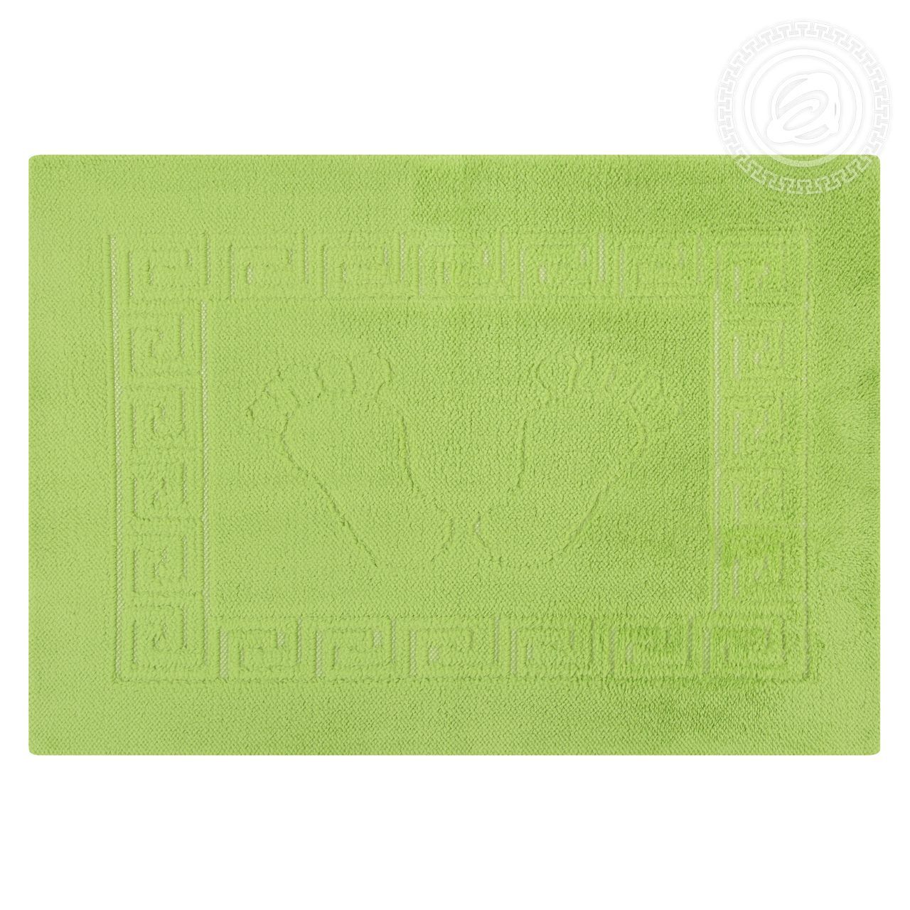 Коврик на резиновой основе НОЖКИ (зеленый) Ножки АртД резин.45*65