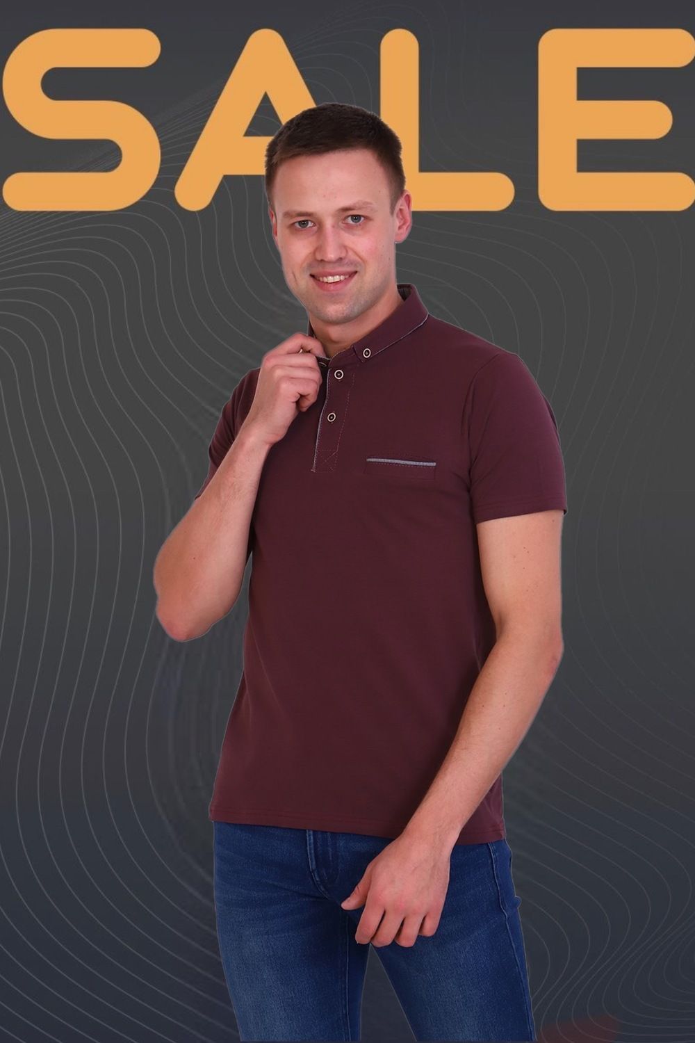 Футболка 17574 - шоколад