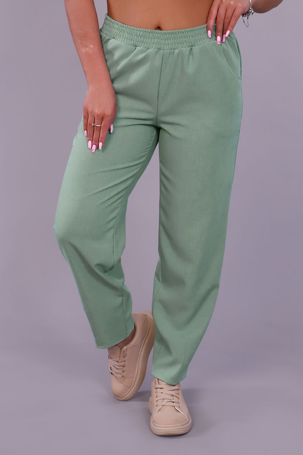 Брюки 32803 - мята