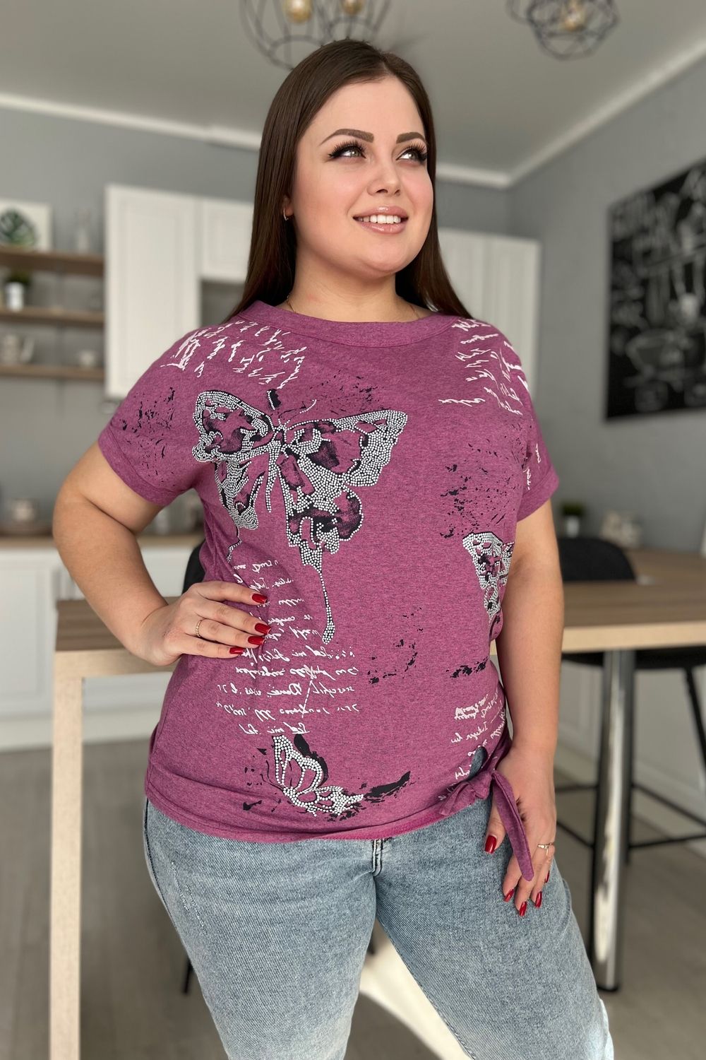 Туника 9110 - фуксия