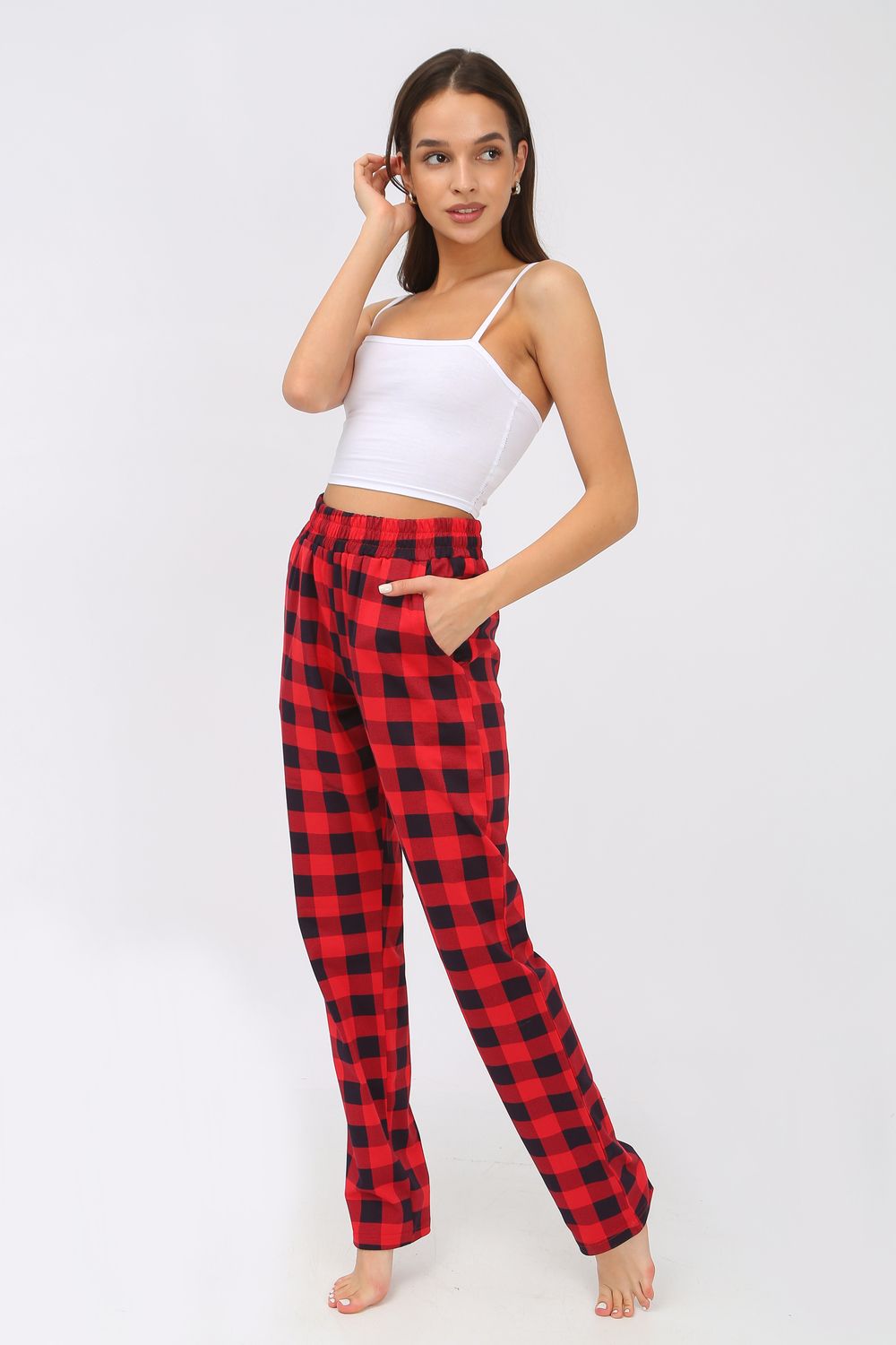 Брюки 22211 - желтый