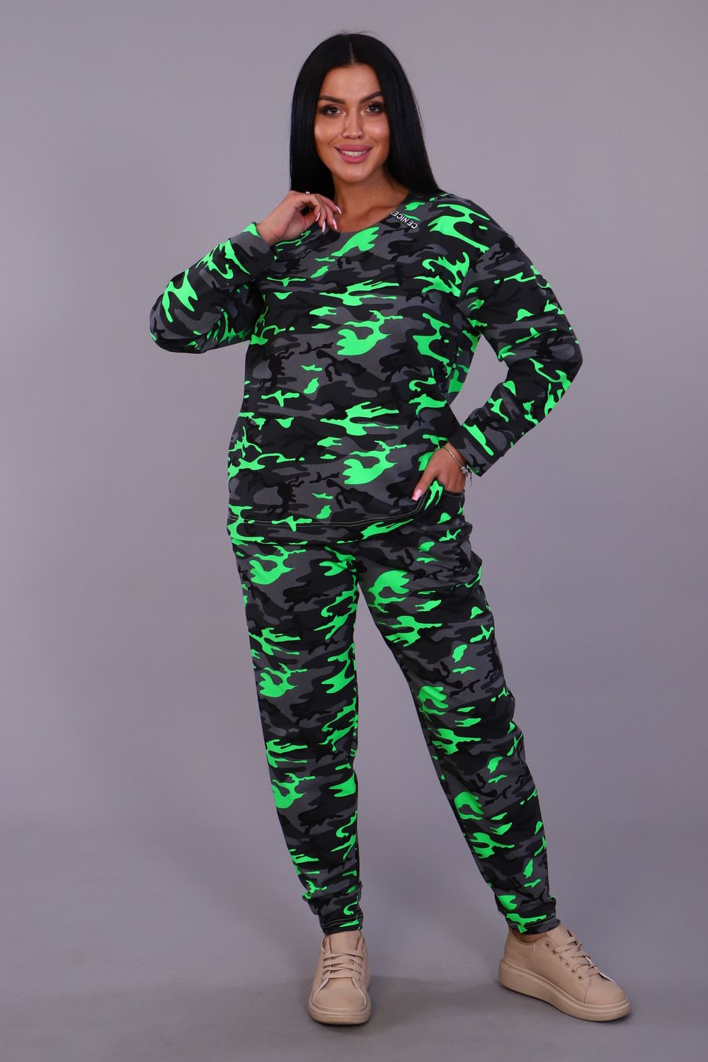 Костюм 57016 - зеленый