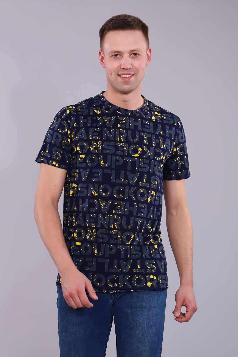 Футболка 11688 - темно-синий