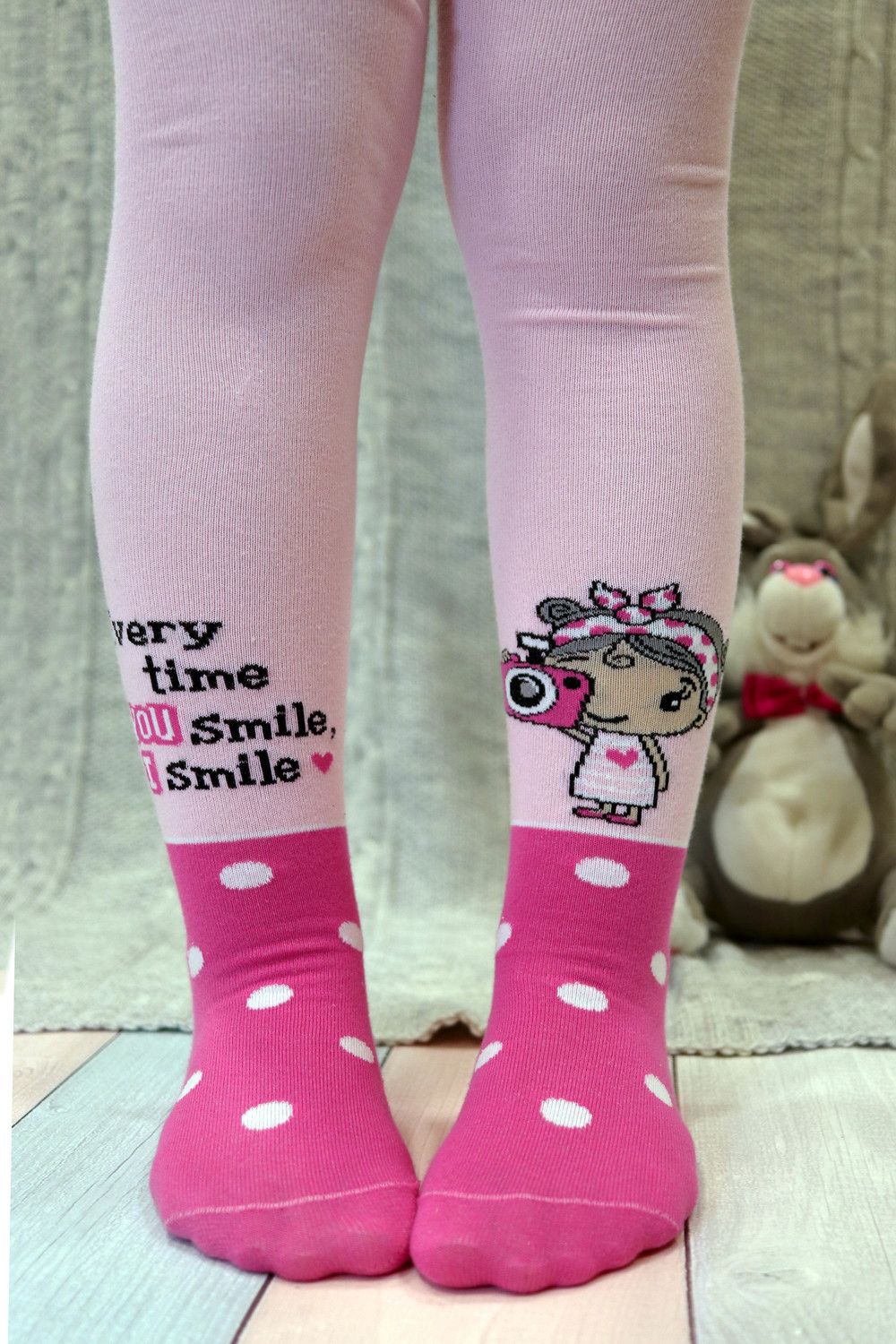 Колготки Папарацци детские - розовый