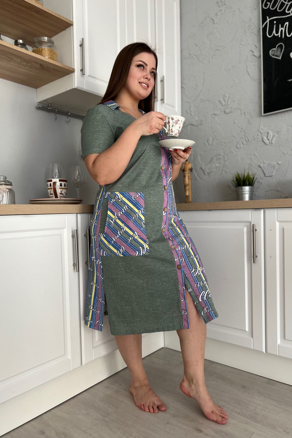 Платье 7305 - хаки