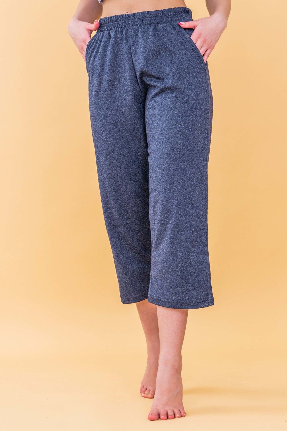 Бриджи 21538 - синий меланж