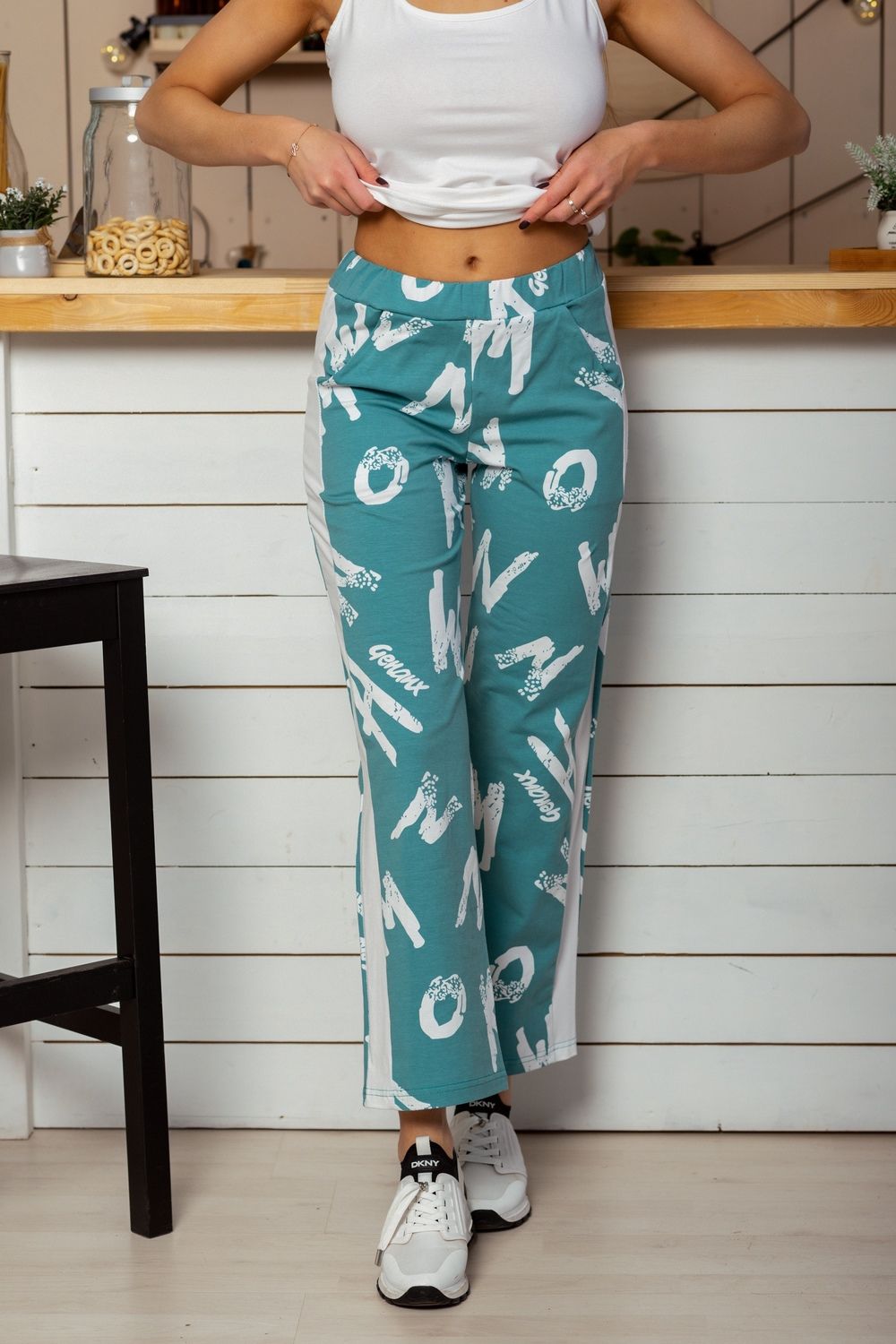 Брюки 8239 - зеленый