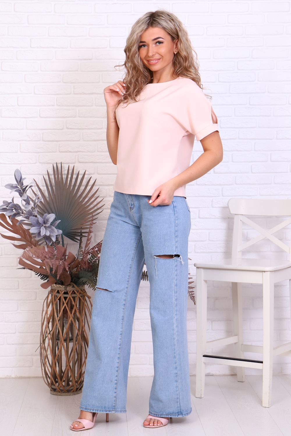 Туника 20642 - молочный