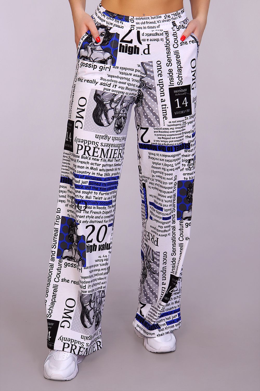 Брюки 15306 - синий