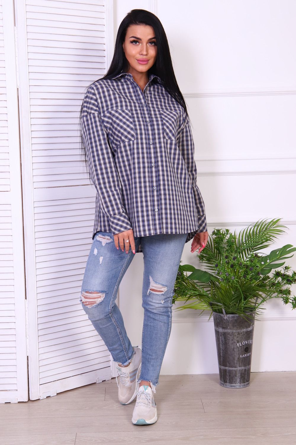 Туника 57030 - синий