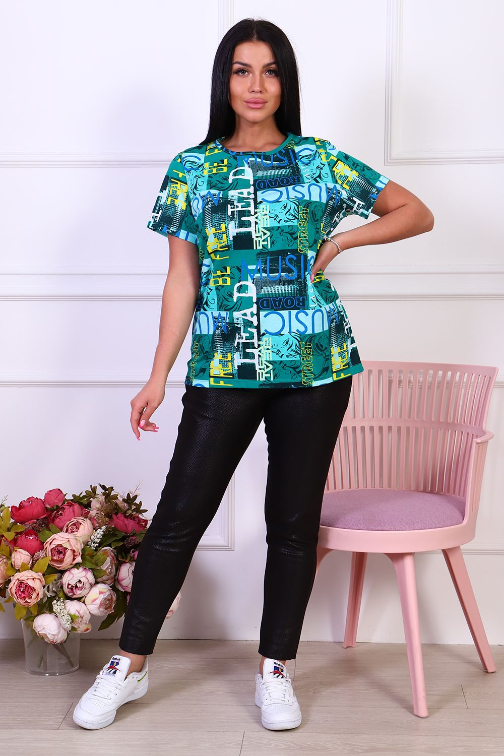 Футболка 36552 - зеленый