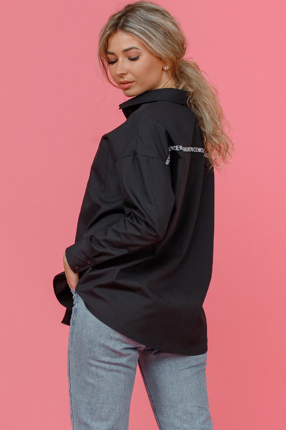 Туника 57029 - черный