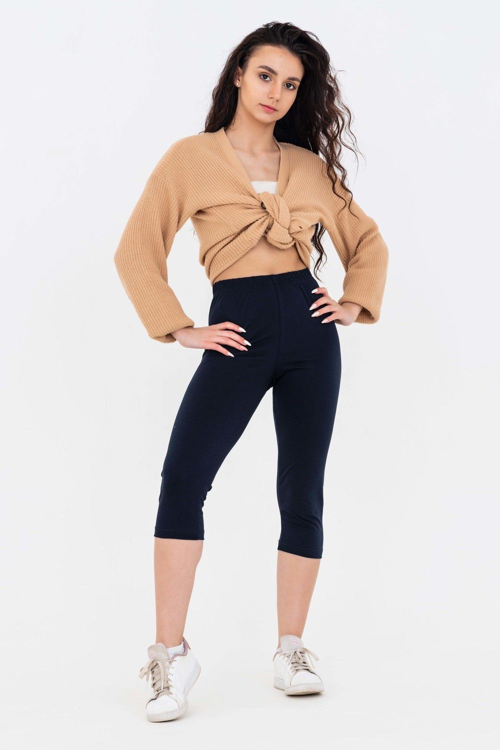 Бриджи Стрейч - темно-синий