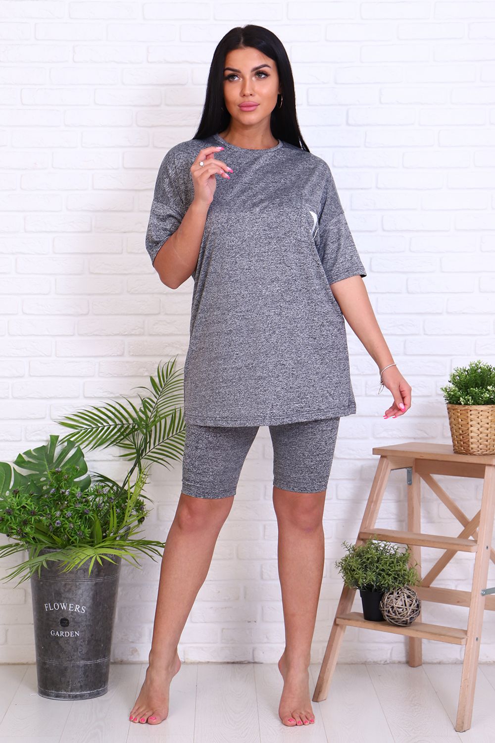 Костюм 24728 - серый