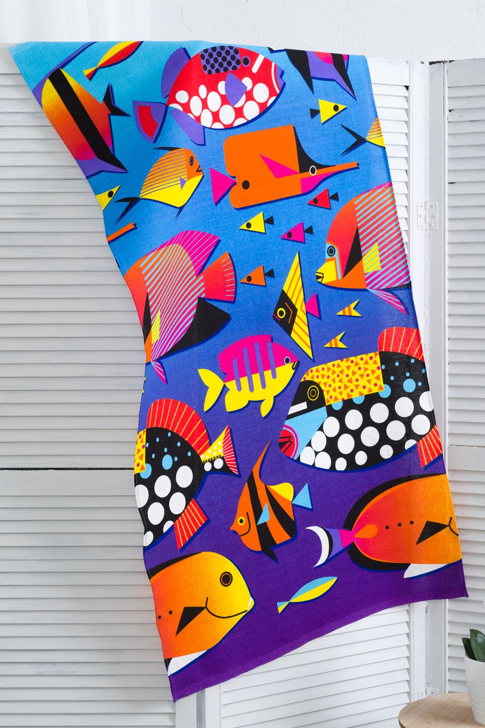 Полотенце банное Дори - синий