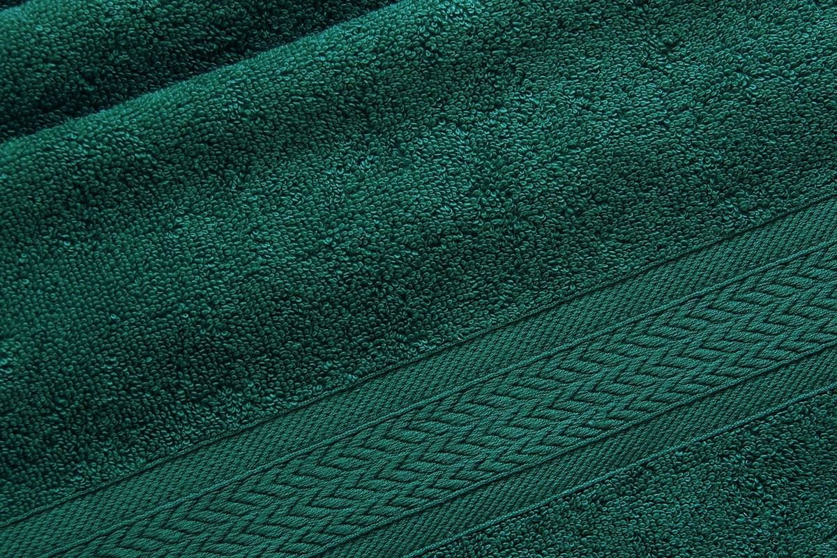 Полотенце махровое Утро - изумруд