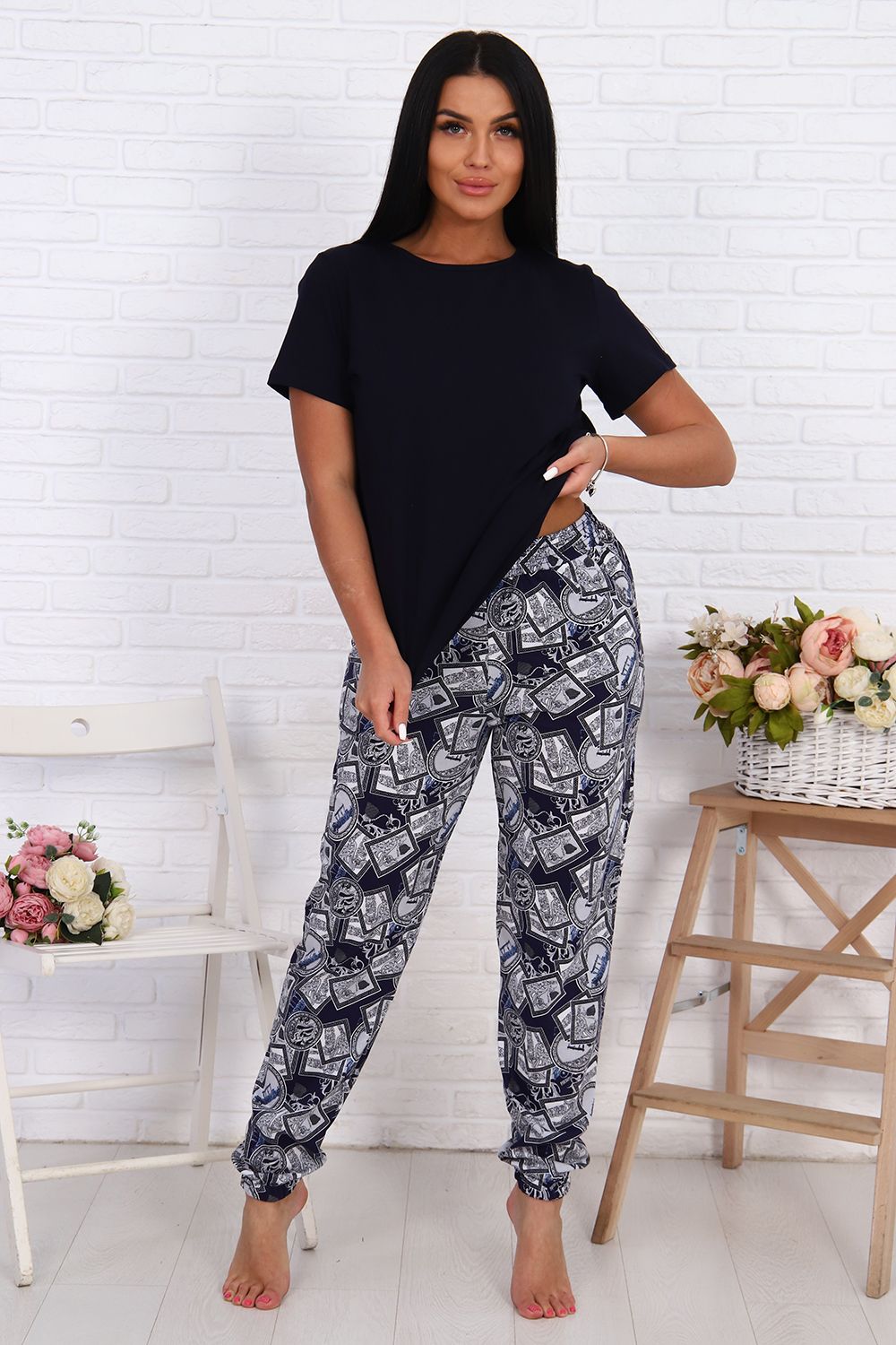 Костюм 36554 - серый