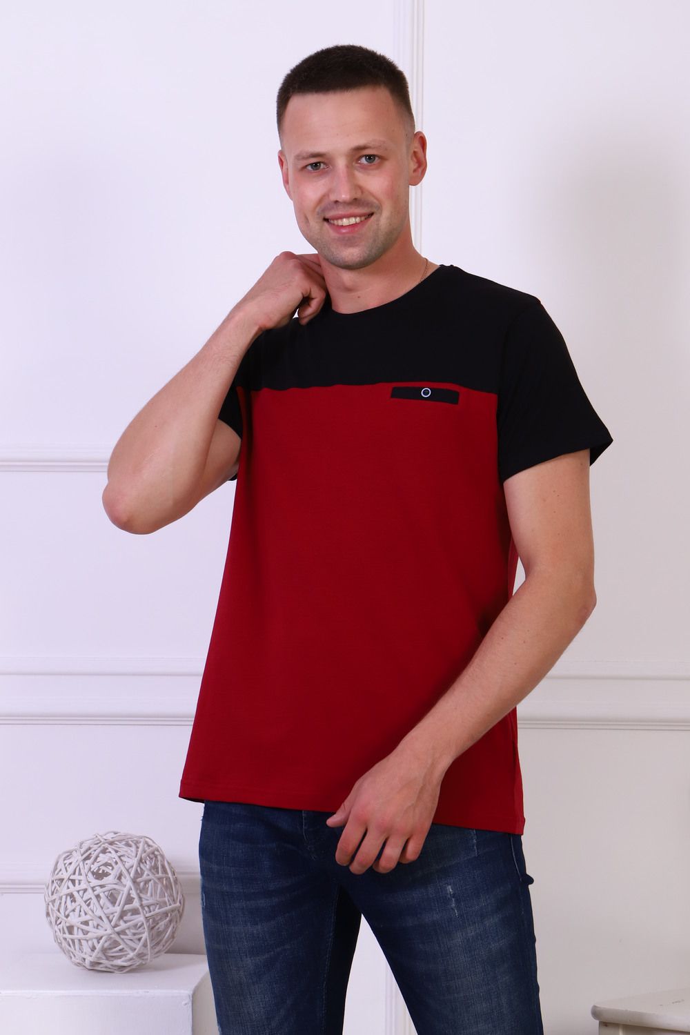 Футболка 17573 - черный