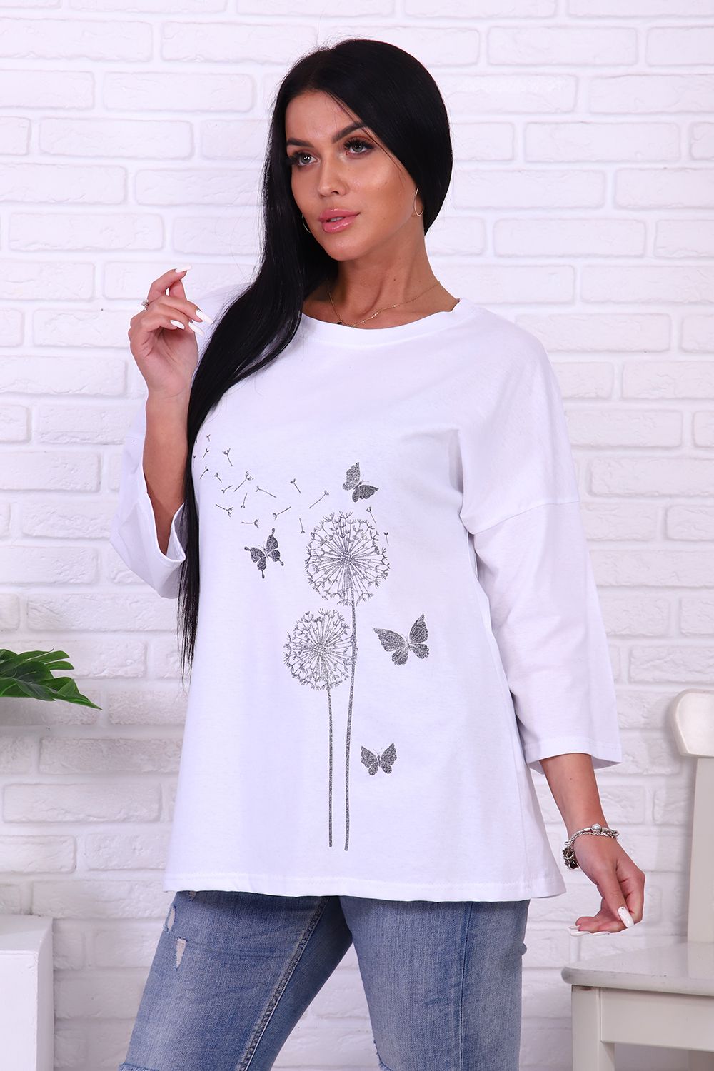 Туника 4489 - белый