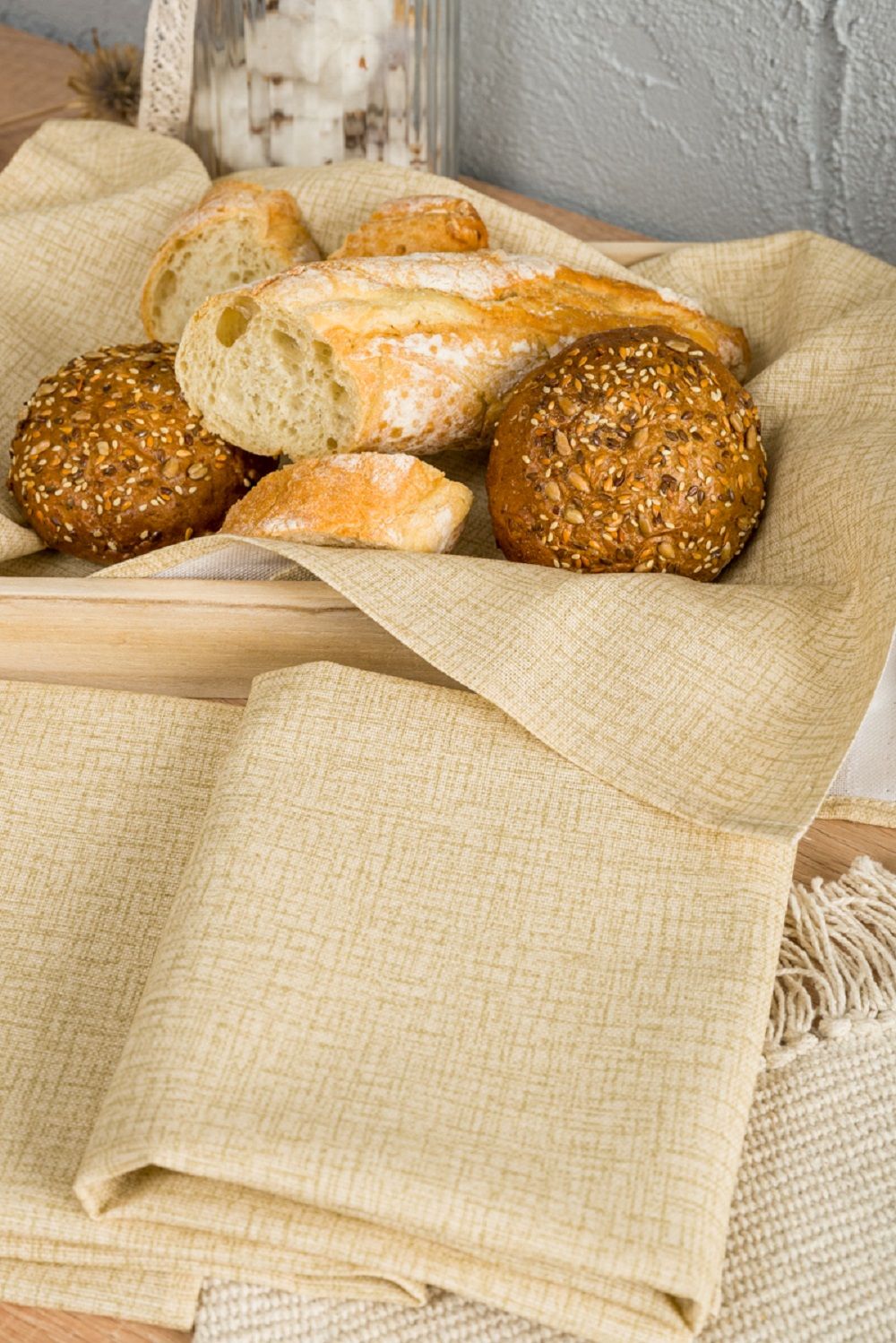 Набор полотенец Алевтина - бежевый