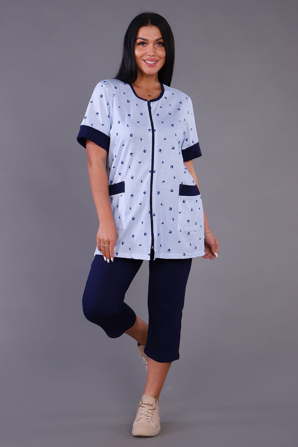 Костюм 6296 - синий