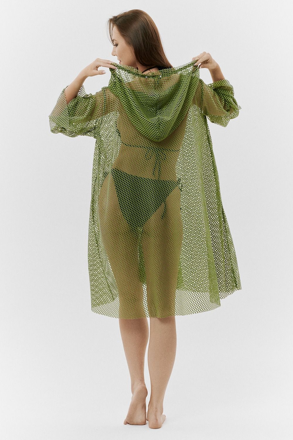 Туника 67010 - хаки (крупная сетка)