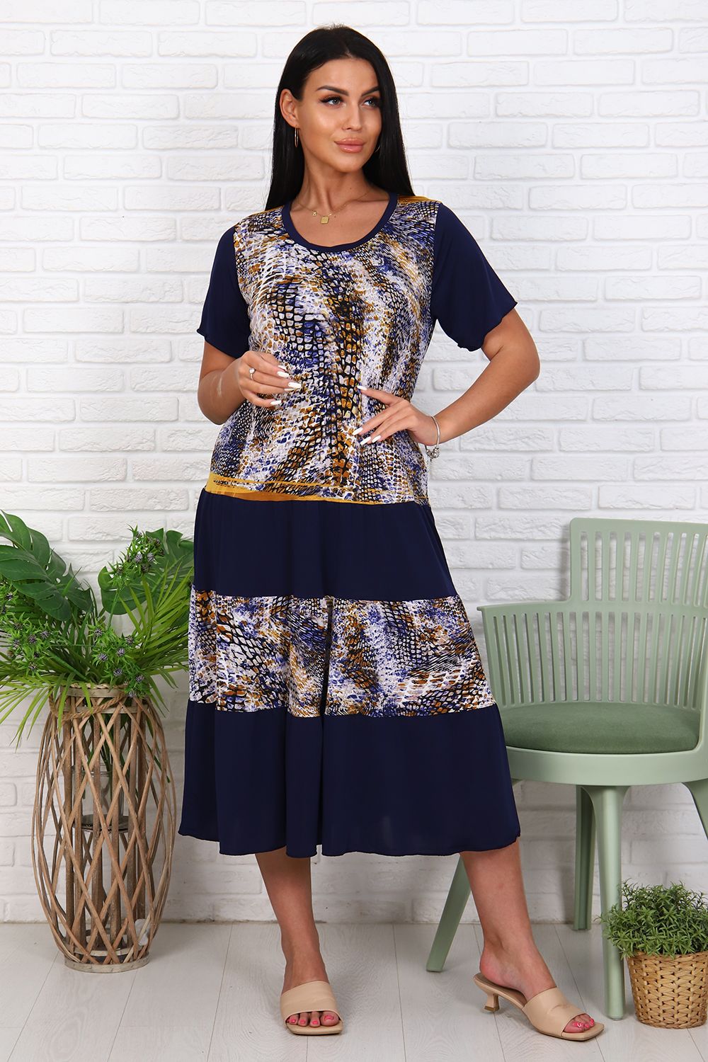 Платье 31525 - желтый