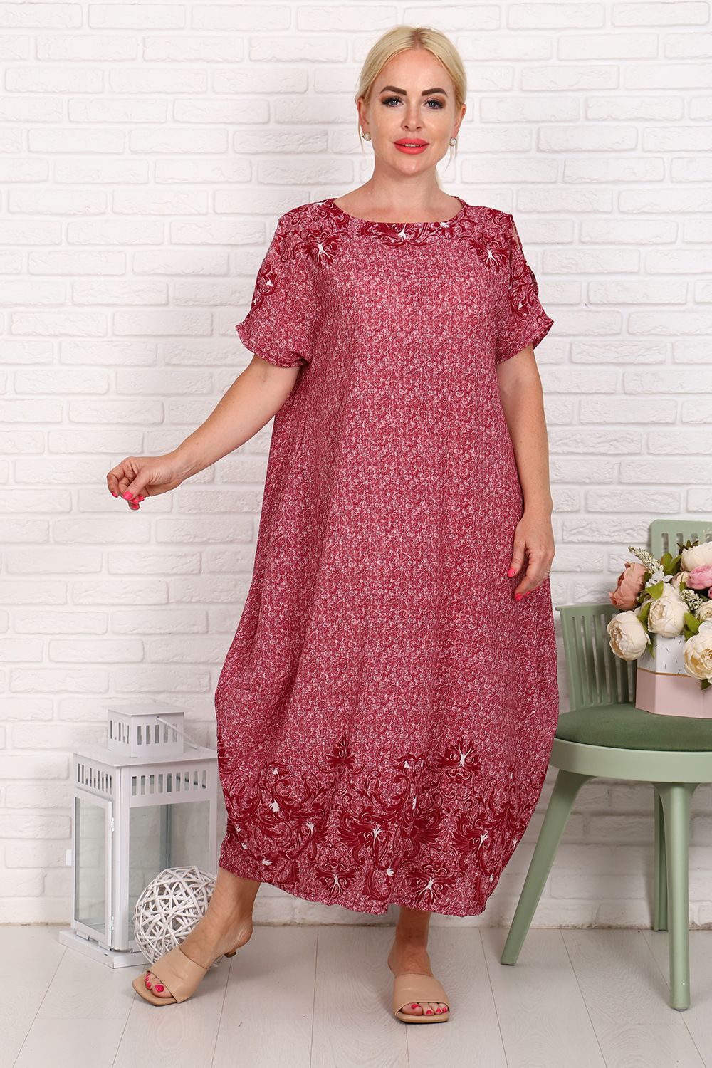 Платье 52180 - розовый