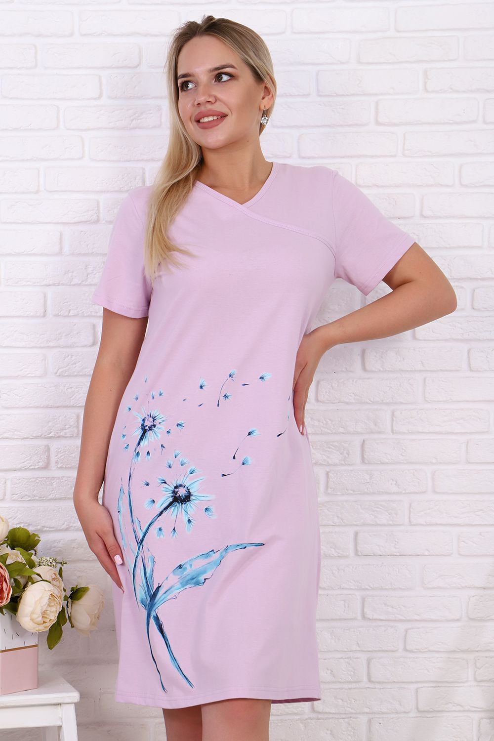 Туника 6300 - лиловый