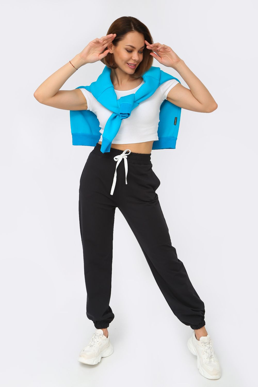 Брюки 22220 - фумэ