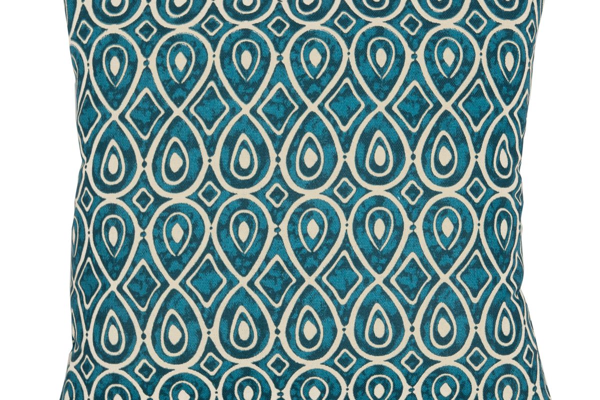 Подушка декоративная Радушная хозяйка 40х40, арт 2184 - орнамент син