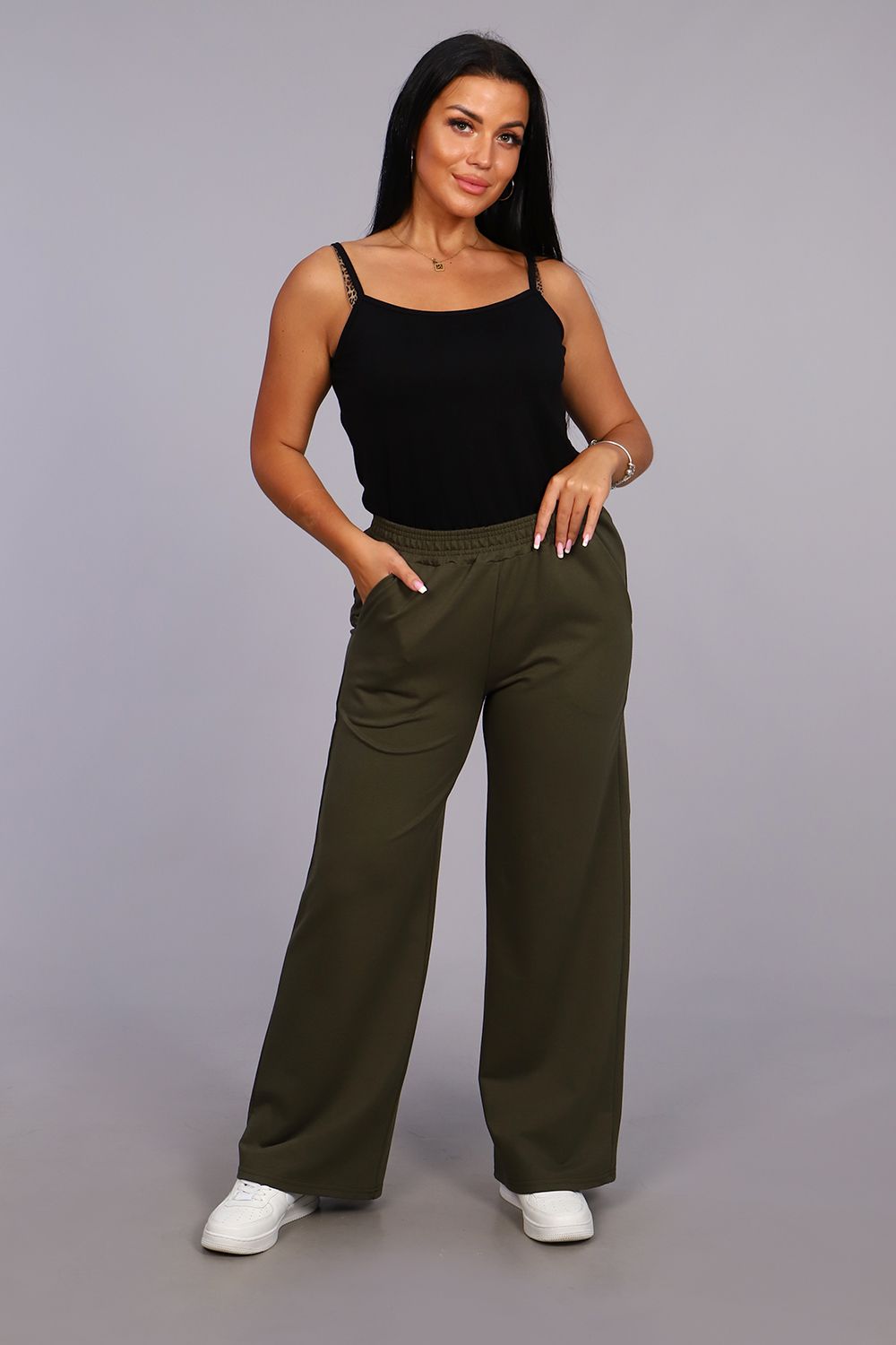 Брюки 36563 - хаки