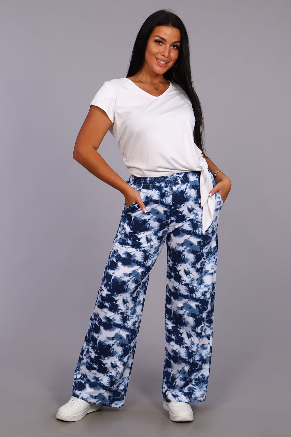 Брюки 36564 - синий