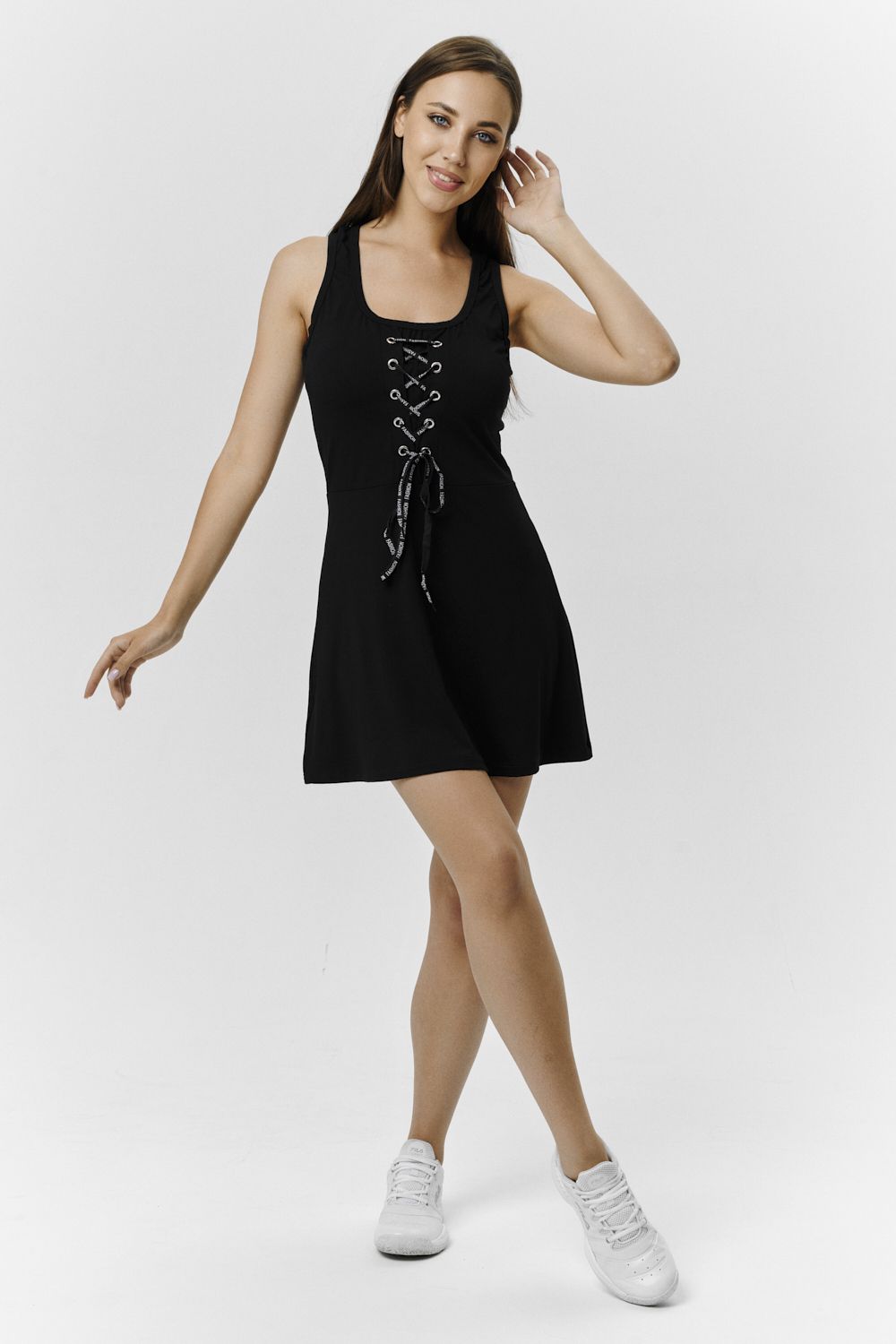 Сарафан 67016 - черный