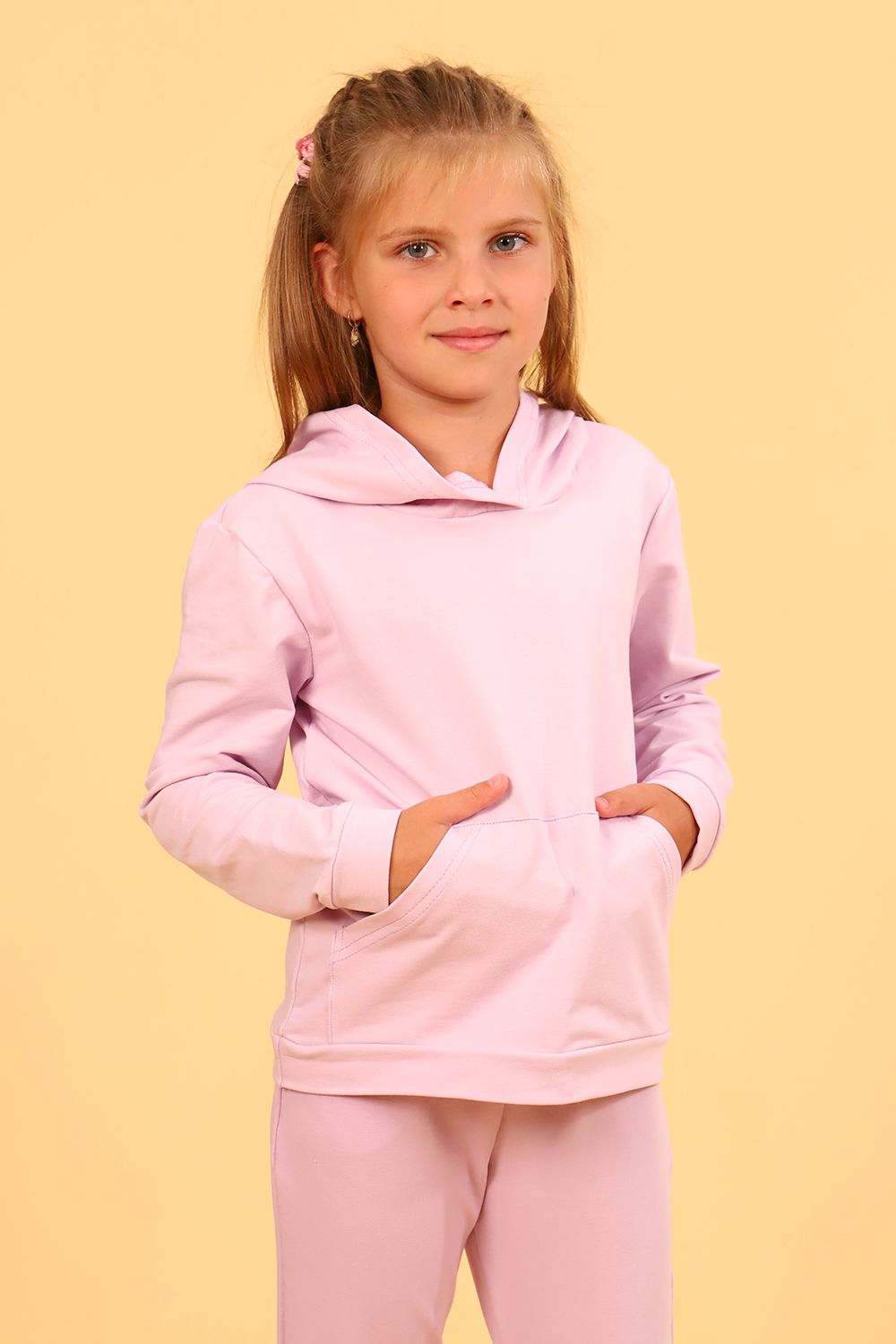 Толстовка 11701 детская - сиреневый