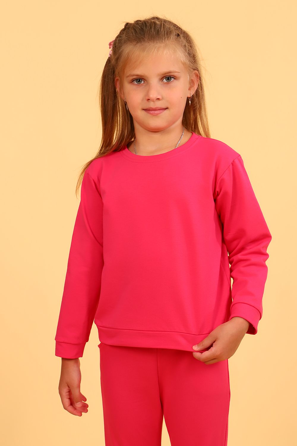 Толстовка 11700 детская - малина