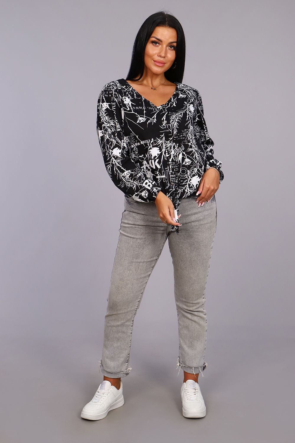 Туника 36567 - черный