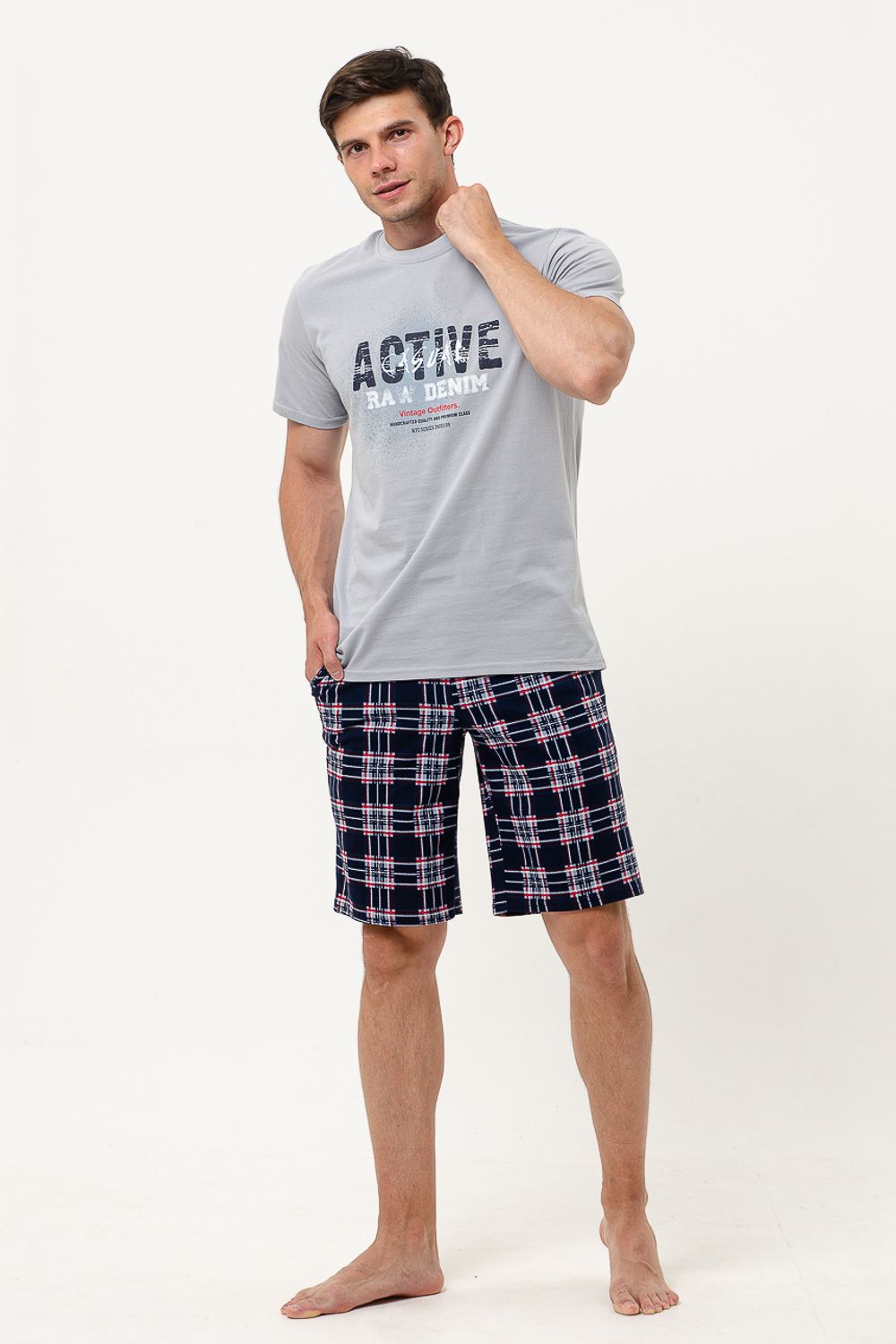 Костюм 11231 - серый