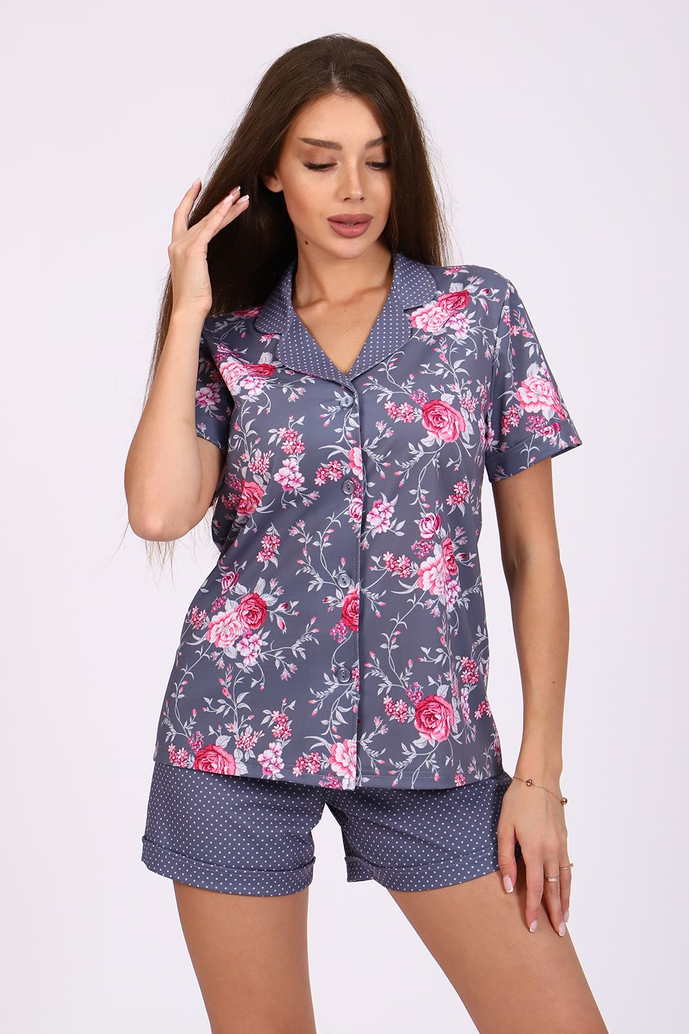 Костюм 71027 - серый