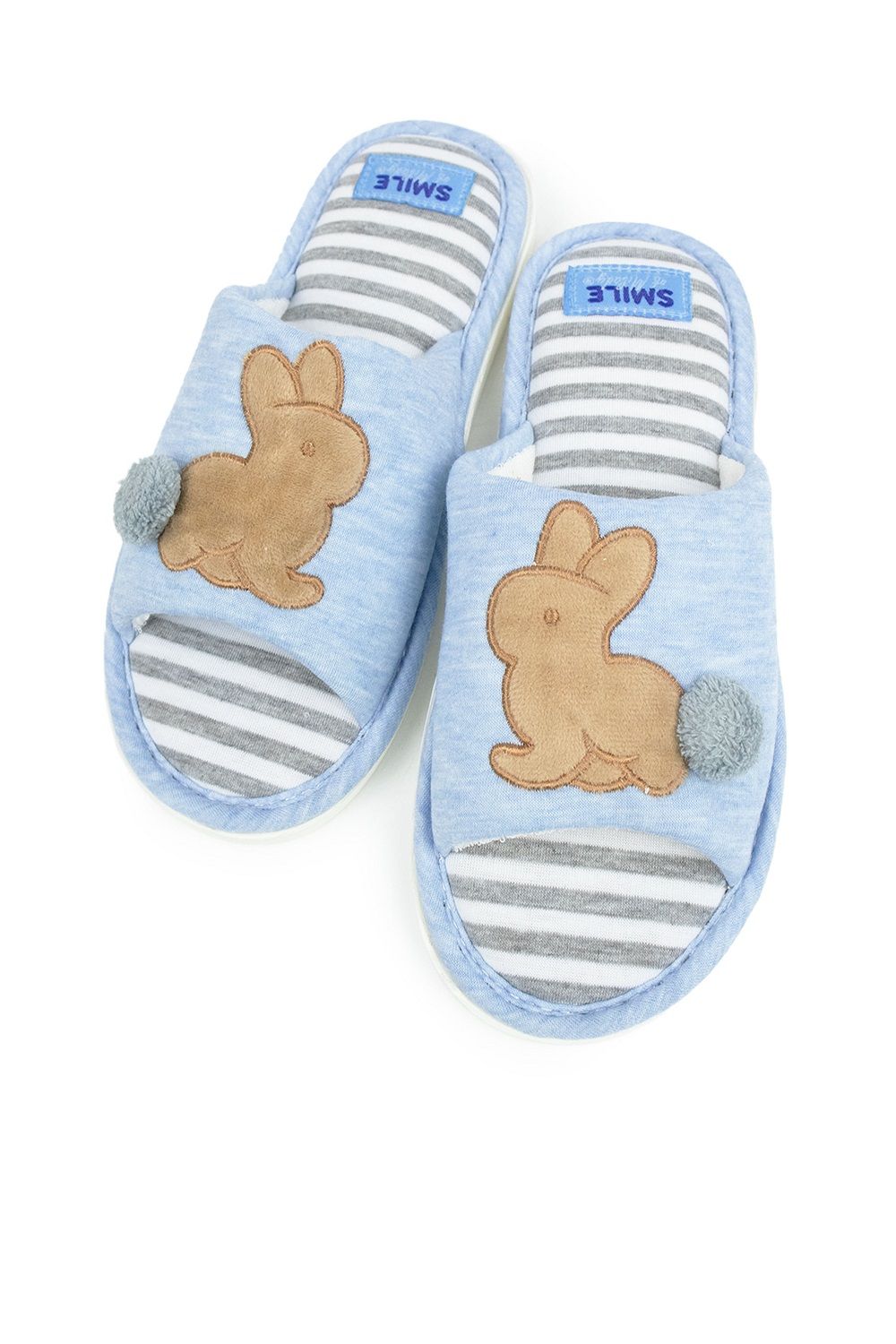 Туфли комнат. детские  SM 353-025-04 отк - голубой