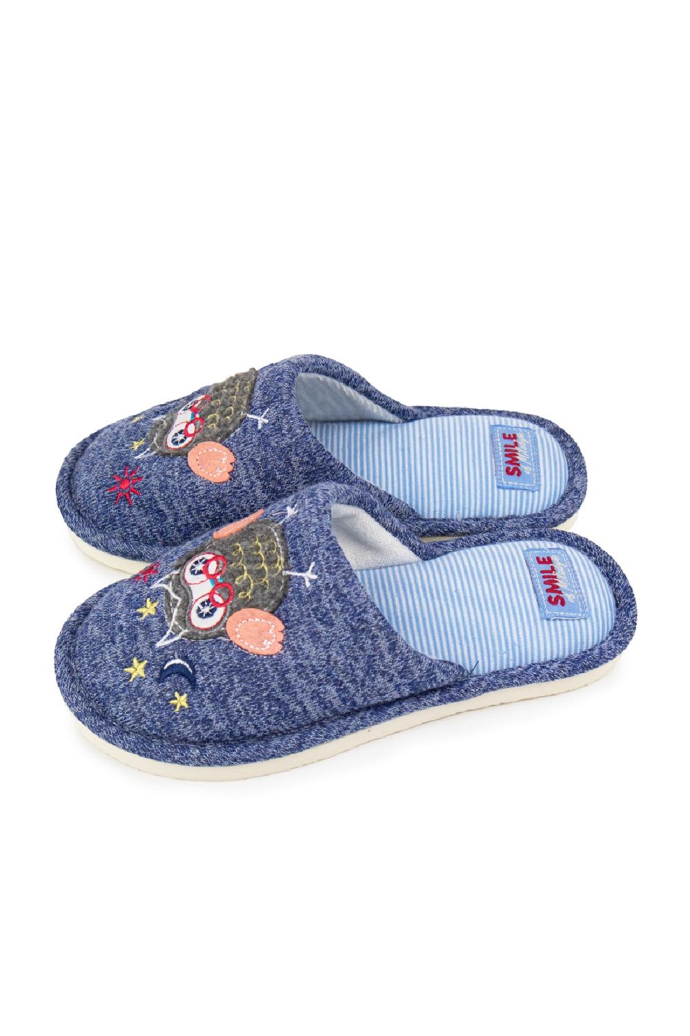 Туфли комнат. детские А-83-023-03 зак - синий