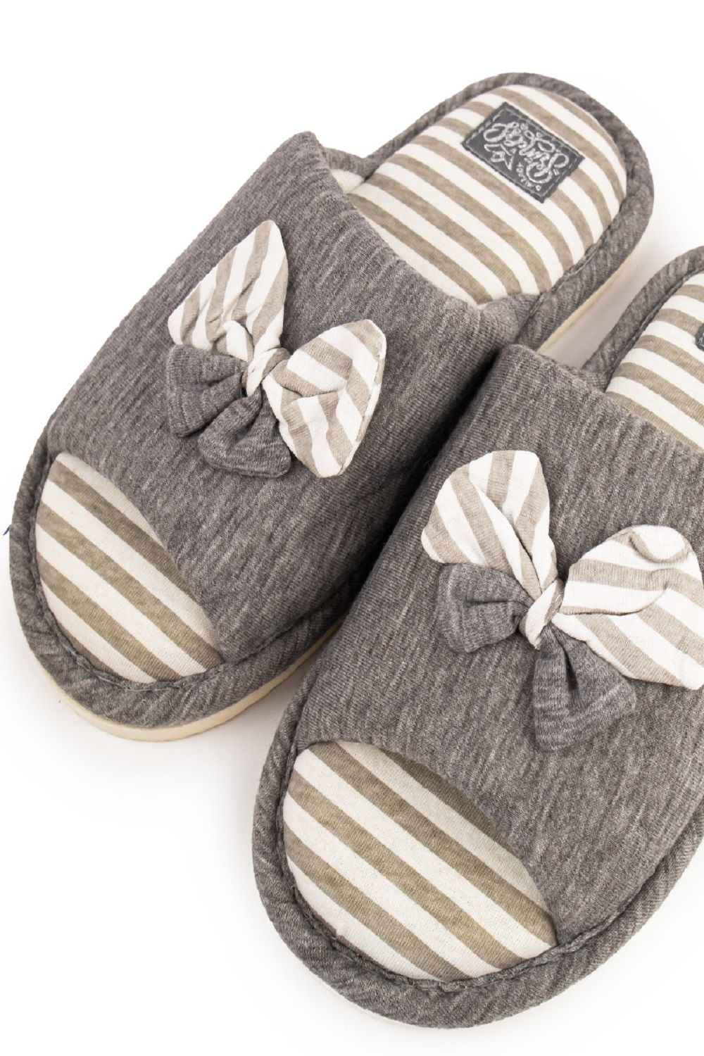 Туфли комнат. детские А-83-007-12 отк - серый