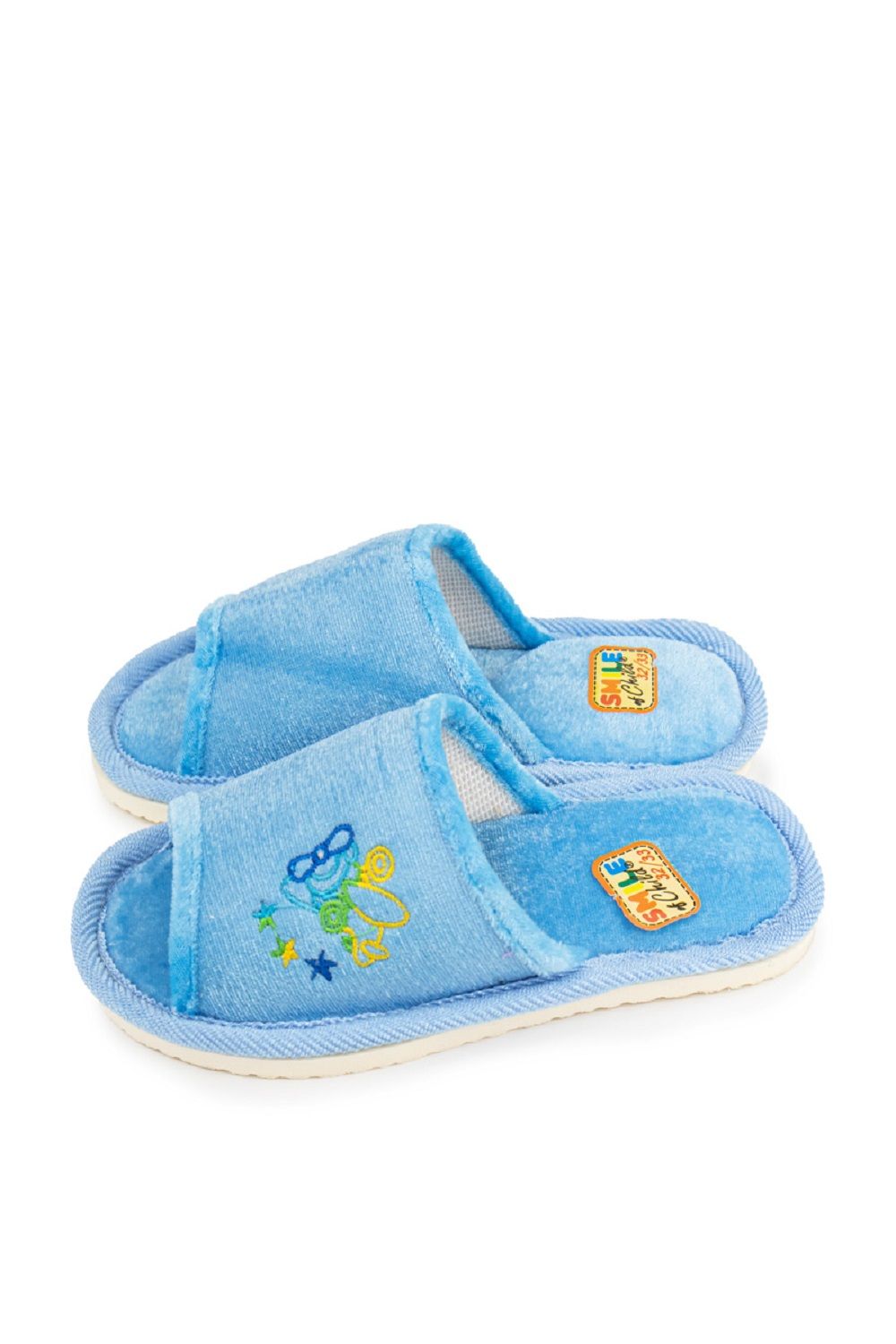 Туфли комнат. детские А-180-020-04 отк - голубой