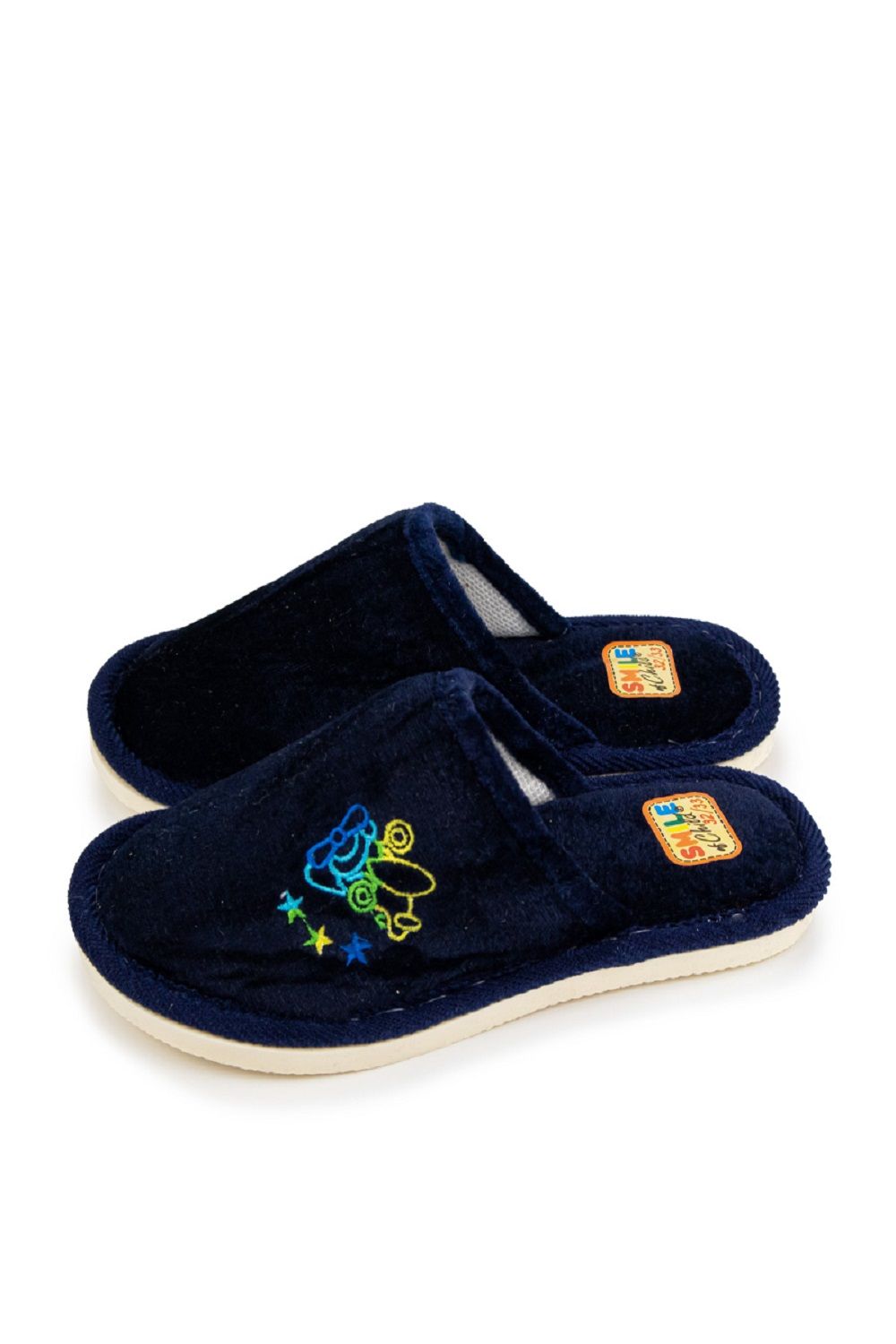 Туфли комнат. детские А-180-020-02 зак - синий