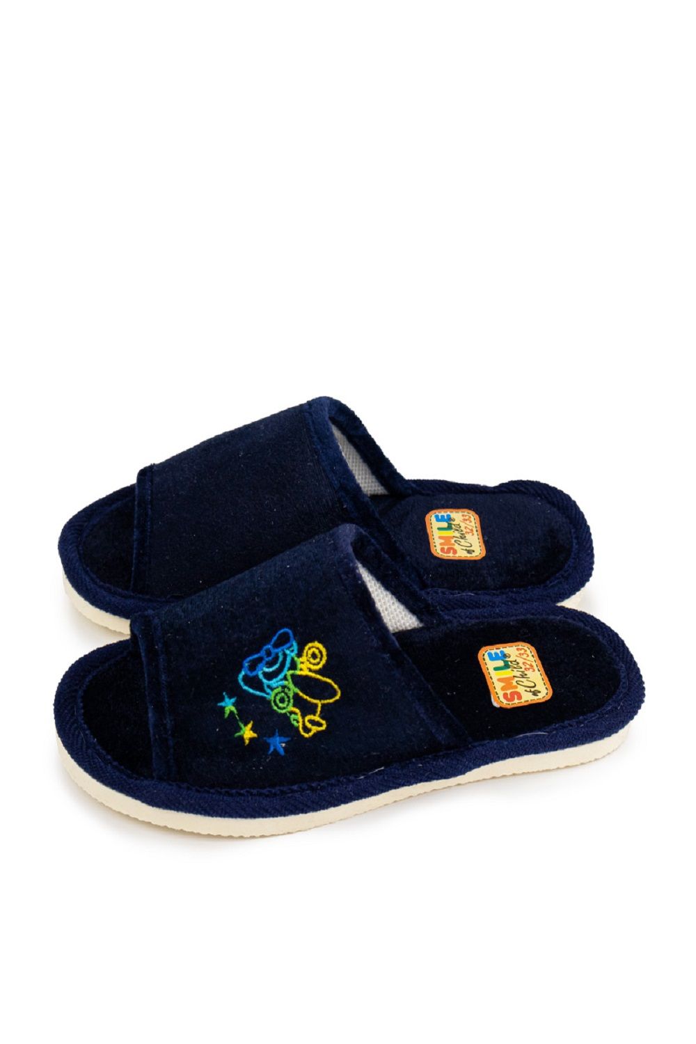 Туфли комнат. детские А-180-020-02 отк - синий